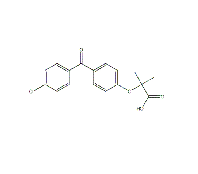 Фенофибриновая кислота CAS 42017-89-0 Procetofenicacid